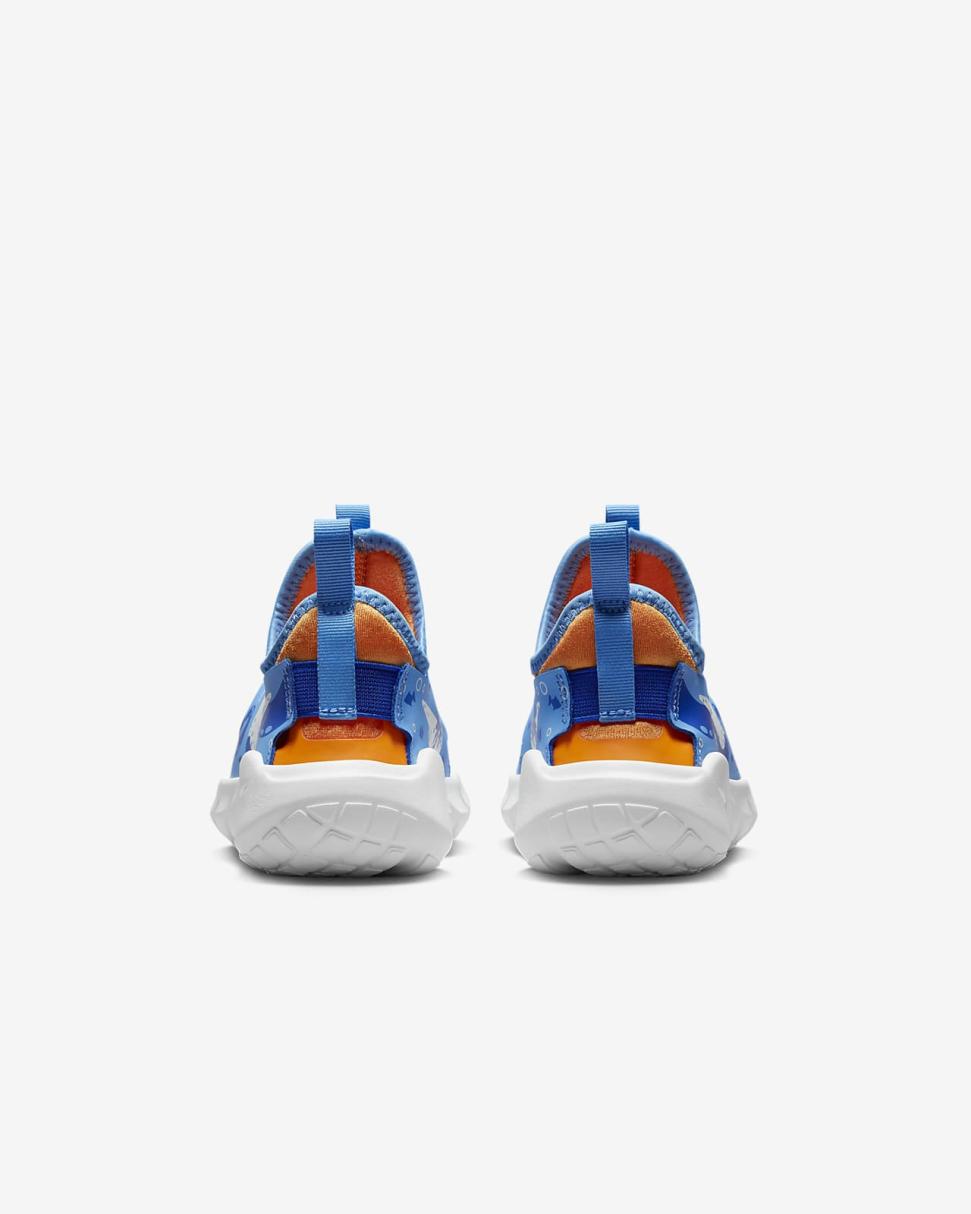 Nike Flex Runner 2 Lil University Blue/Vivid Orange/Hyper Royal/Summit White | Kids Nike Lifestyle
