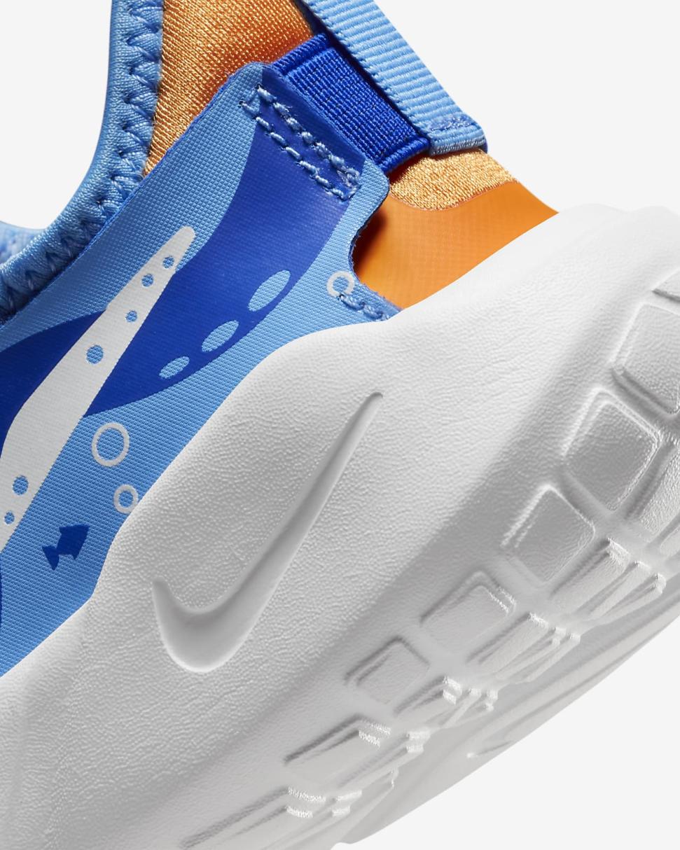 Nike Flex Runner 2 Lil University Blue/Vivid Orange/Hyper Royal/Summit White | Kids Nike Lifestyle