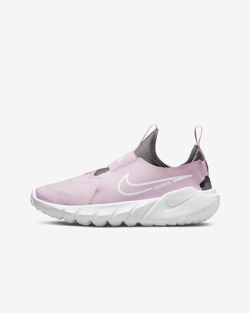 Nike Flex Runner 2 Pink Foam/Flat Pewter/Photo Blue/White | Kids Nike First Day Kicks