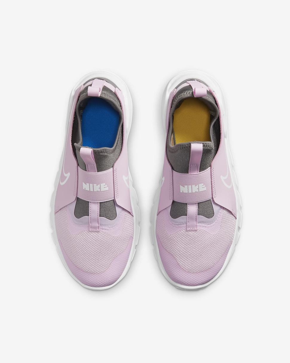 Nike Flex Runner 2 Pink Foam/Flat Pewter/Photo Blue/White | Kids Nike First Day Kicks