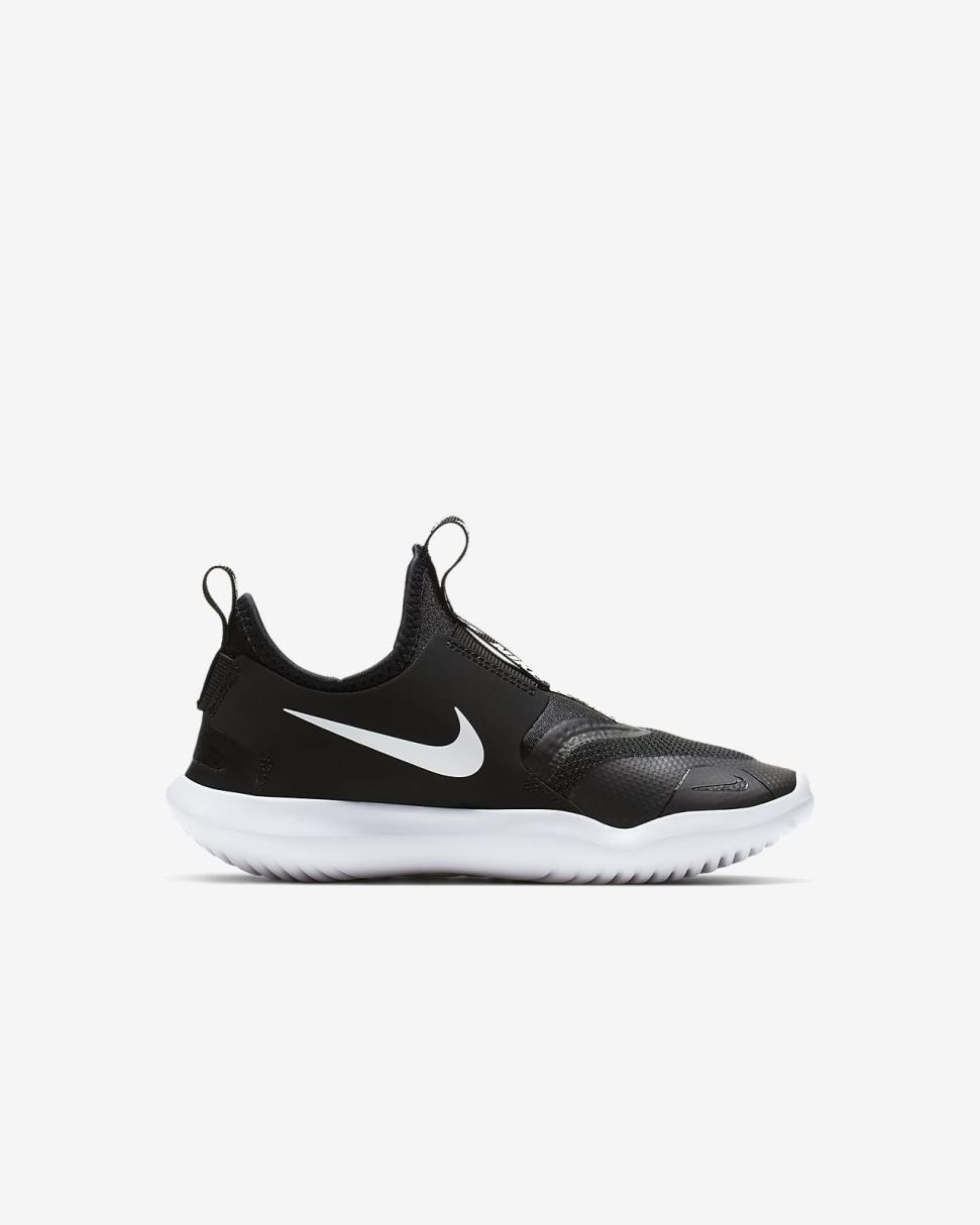 Nike Flex Runner Black/White | Kids Nike Running