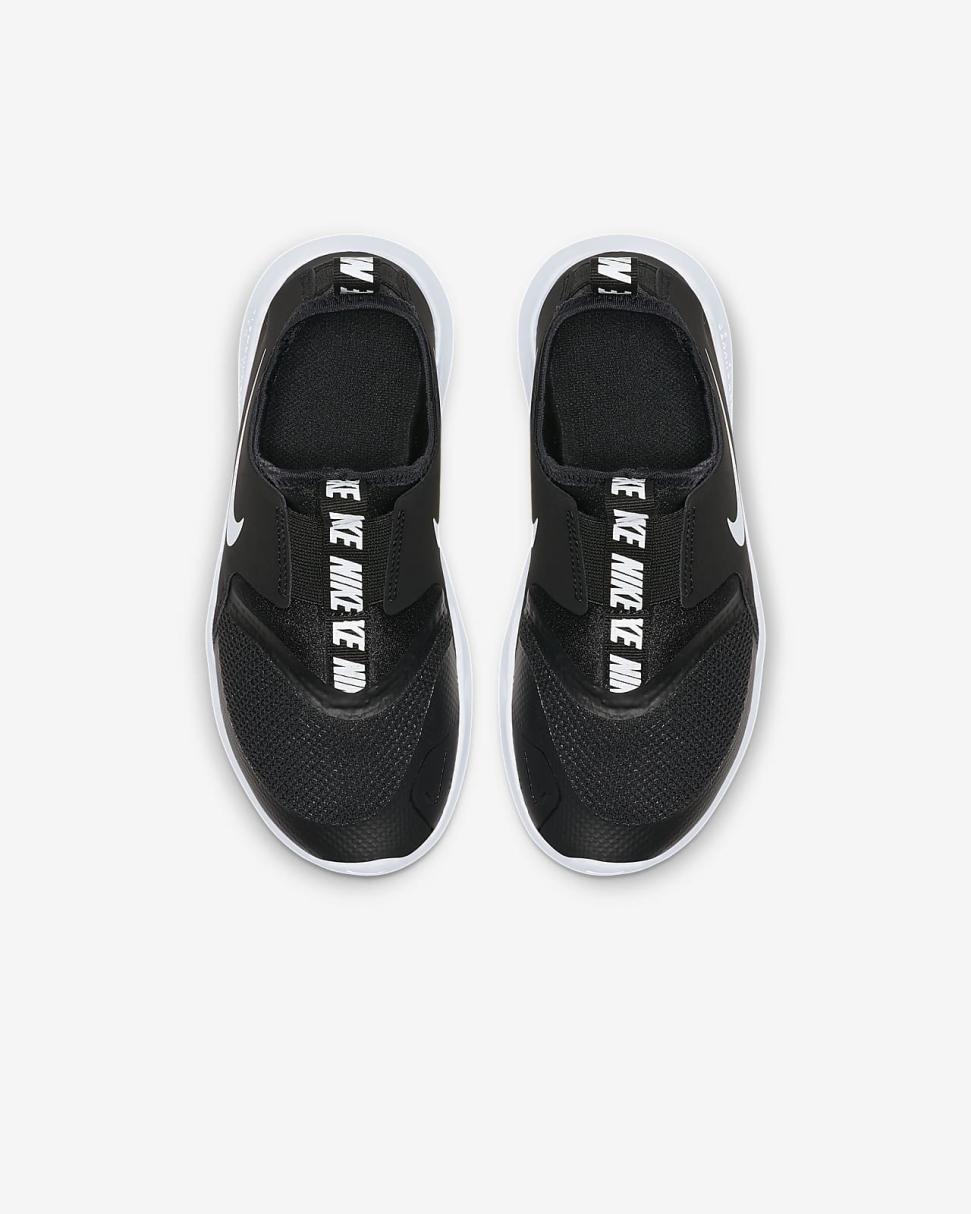 Nike Flex Runner Black/White | Kids Nike Running
