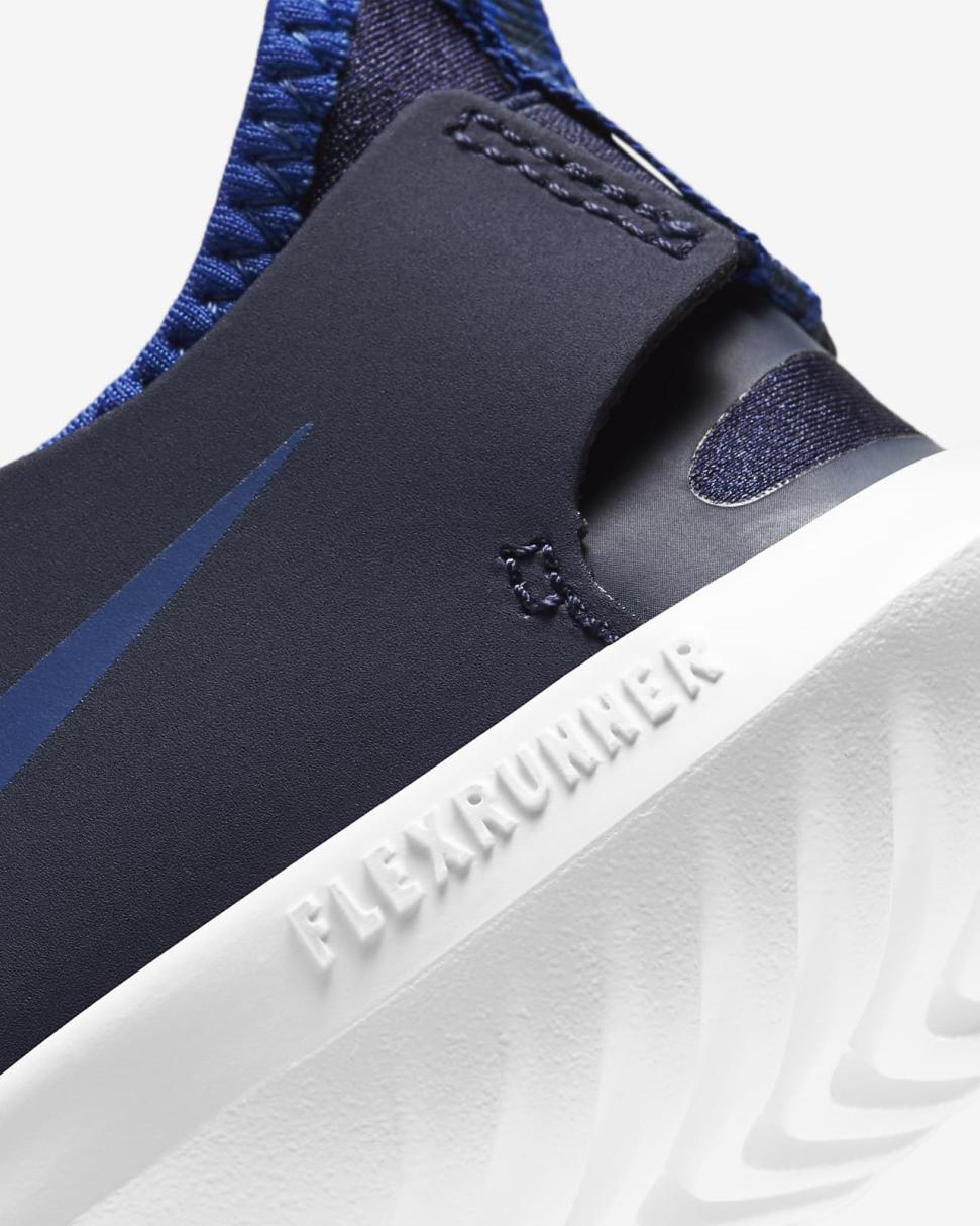 Nike Flex Runner Game Royal/Midnight Navy/White/Game Royal | Kids Nike Running