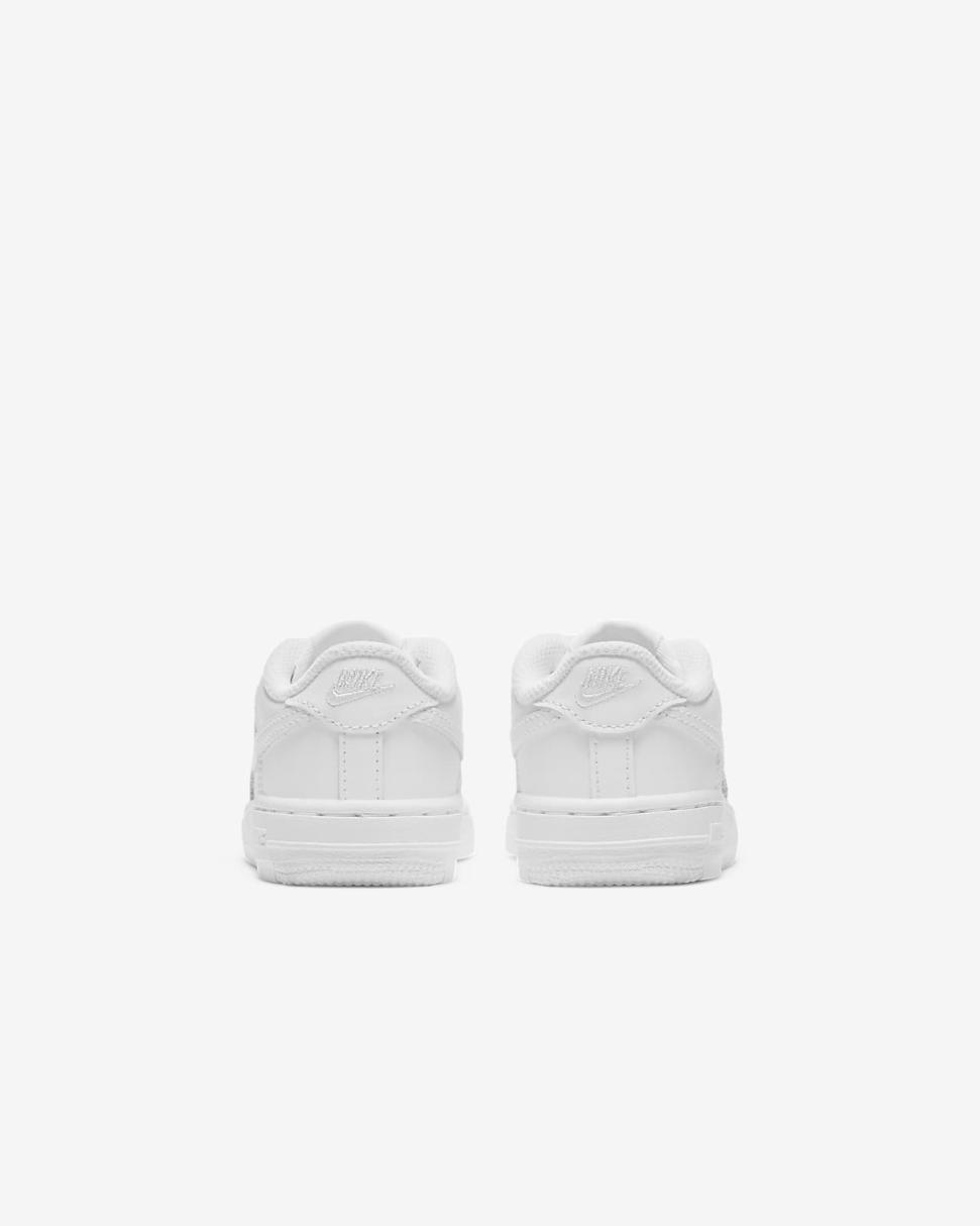 Nike Force 1 LE White/White | Kids Nike First Day Kicks