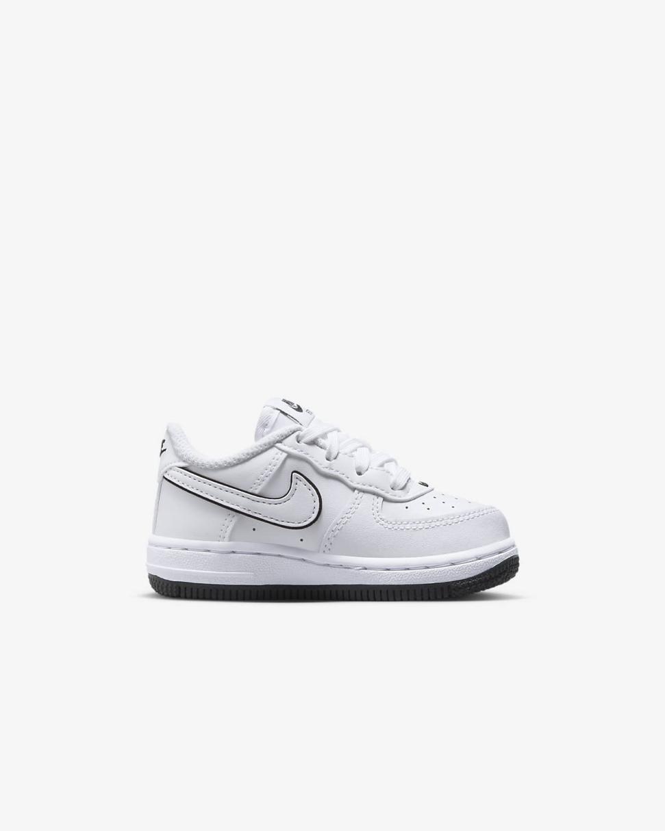 Nike Force 1 Low White/Black | Kids Nike First Day Kicks