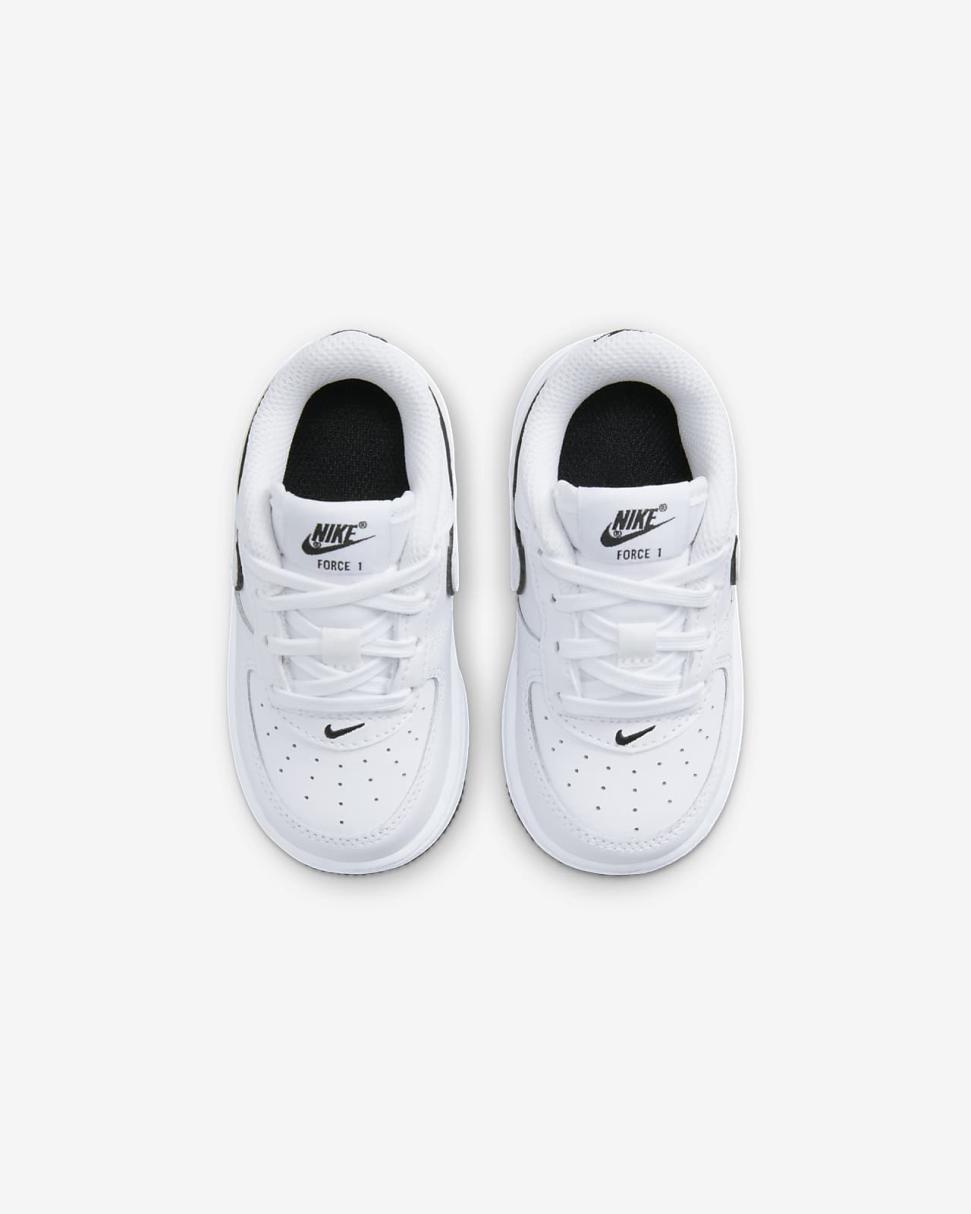 Nike Force 1 Low White/Black | Kids Nike First Day Kicks