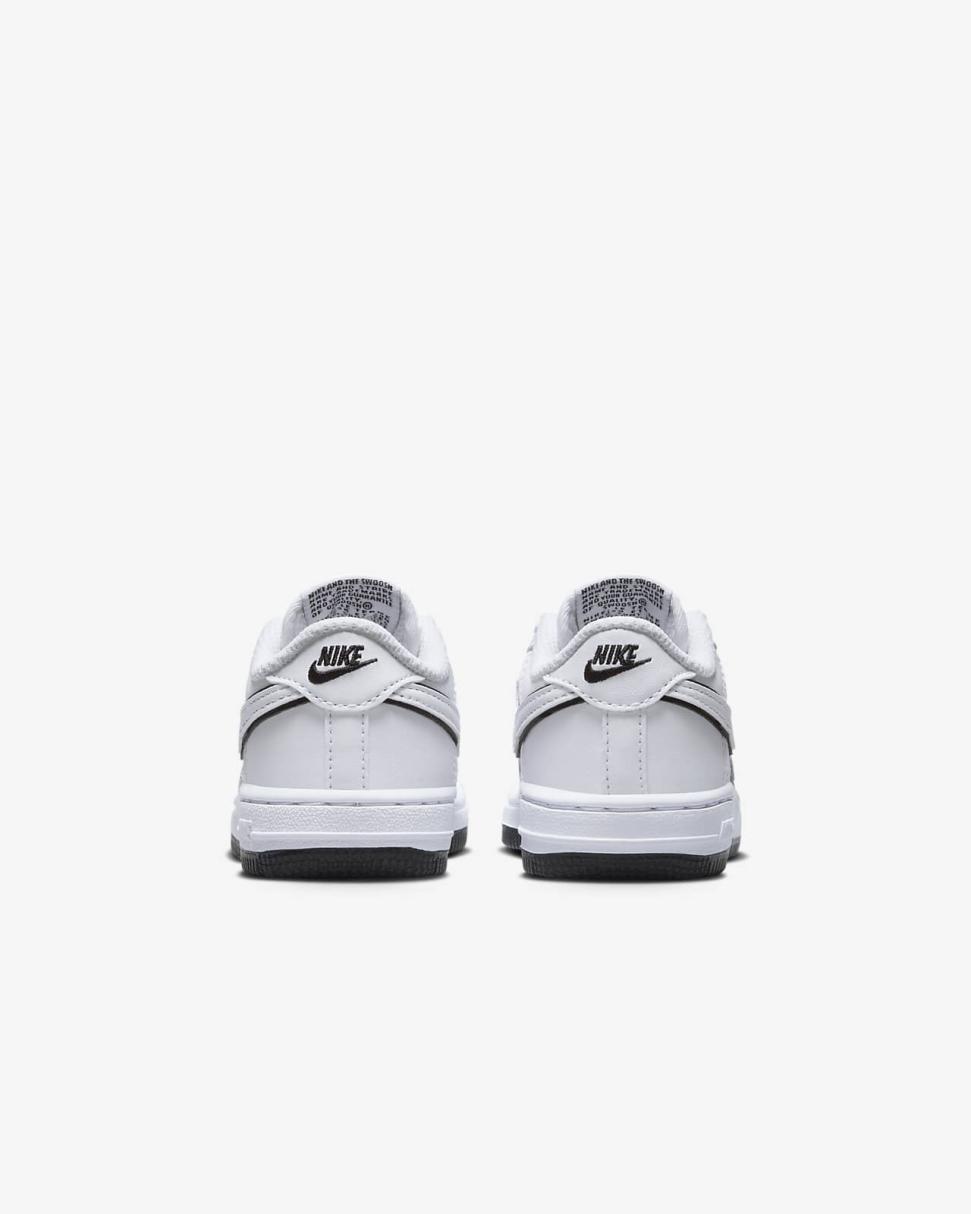 Nike Force 1 Low White/Black | Kids Nike First Day Kicks