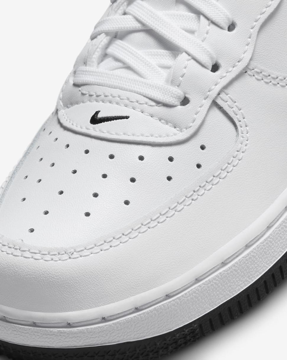 Nike Force 1 Low White/Black | Kids Nike First Day Kicks