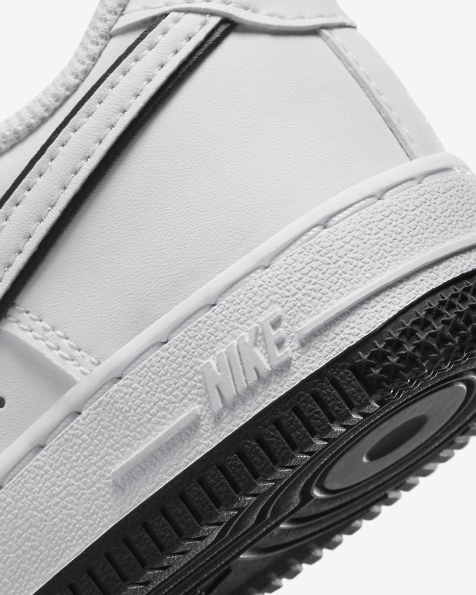 Nike Force 1 Low White/Black | Kids Nike First Day Kicks
