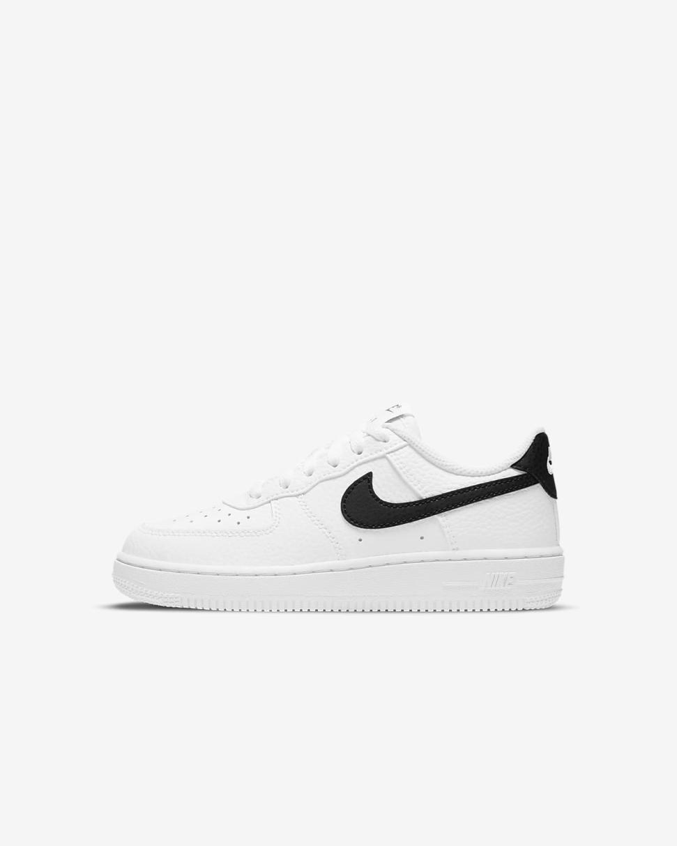 Nike Force 1 White/Black | Kids Nike First Day Kicks