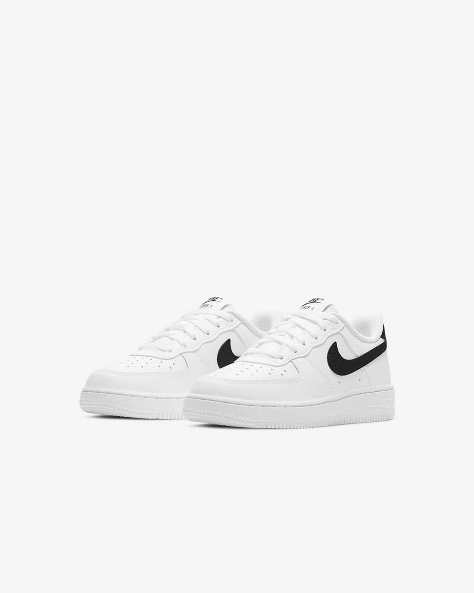 Nike Force 1 White/Black | Kids Nike First Day Kicks
