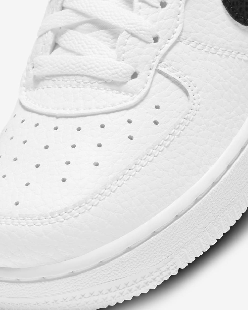 Nike Force 1 White/Black | Kids Nike First Day Kicks