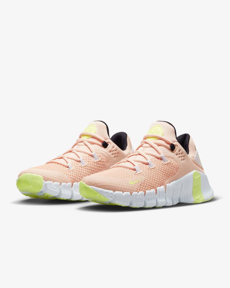 Nike Free Metcon 4 Arctic Orange/Football Grey/Cave Purple/Ghost Green | Womens Nike Training & Gym