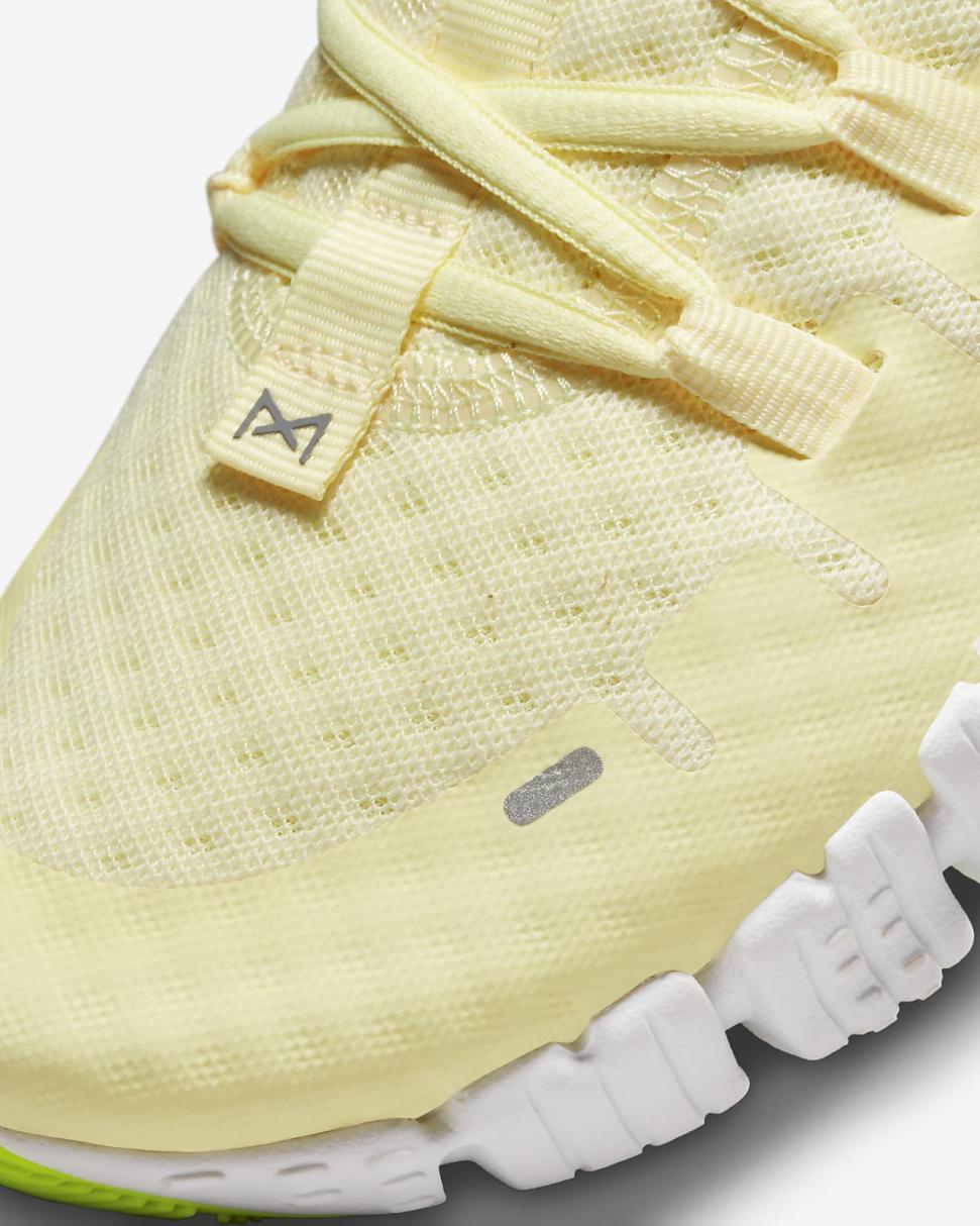 Nike Free Metcon 5 Citron Tint/Volt/Summit White/Cool Grey | Womens Nike First Day Kicks