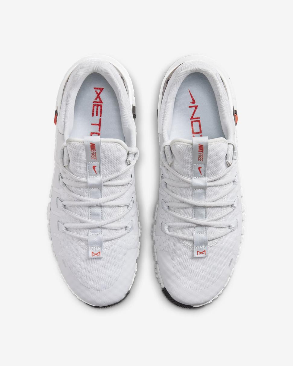 Nike Free Metcon 5 Photon Dust/Picante Red/Black/Photon Dust | Womens Nike First Day Kicks