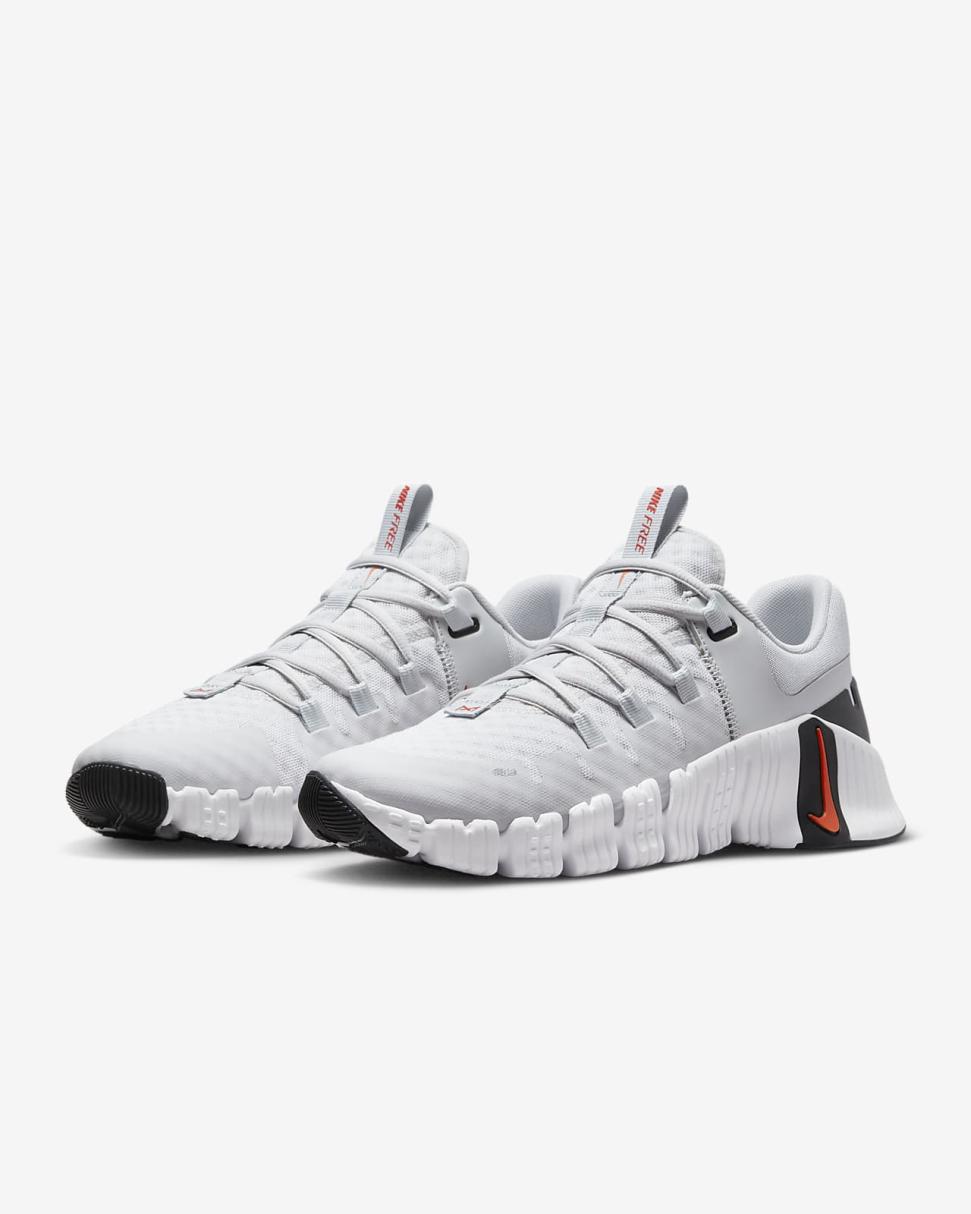 Nike Free Metcon 5 Photon Dust/Picante Red/Black/Photon Dust | Womens Nike First Day Kicks
