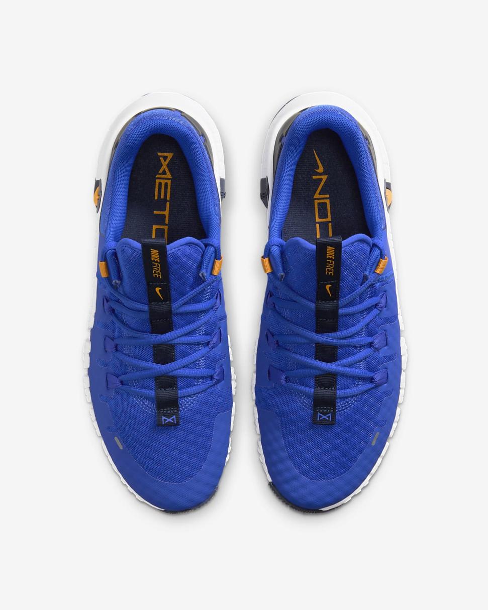 Nike Free Metcon 5 Racer Blue/White/Obsidian/Sundial | Mens Nike Training & Gym