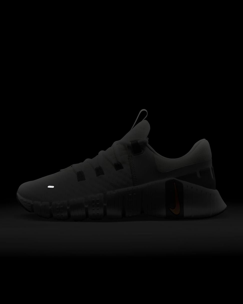 Nike Free Metcon 5 Summit White/Light Silver/Iron Grey/Bright Mandarin | Mens Nike First Day Kicks