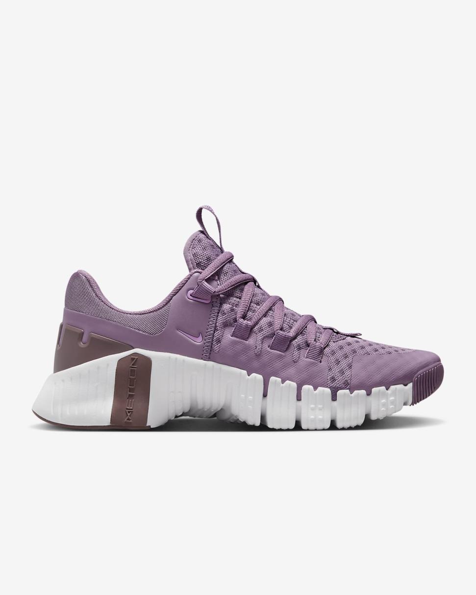 Nike Free Metcon 5 Violet Dust/Plum Eclipse/Rush Fuchsia | Womens Nike First Day Kicks