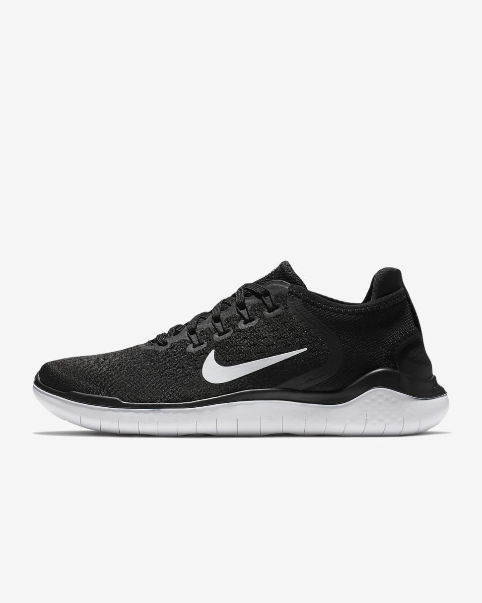 Nike Free RN 2018 Black/White | Womens Nike First Day Kicks