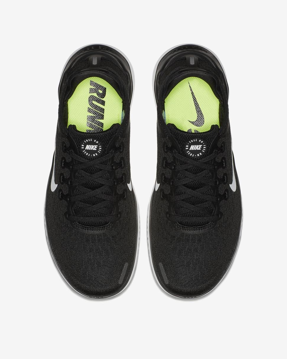 Nike Free RN 2018 Black/White | Womens Nike First Day Kicks