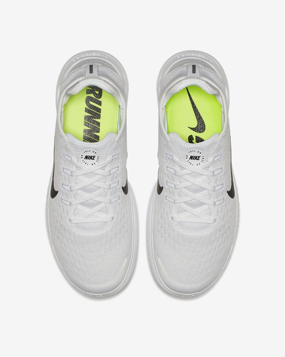 Nike Free RN 2018 White/Black | Womens Nike First Day Kicks