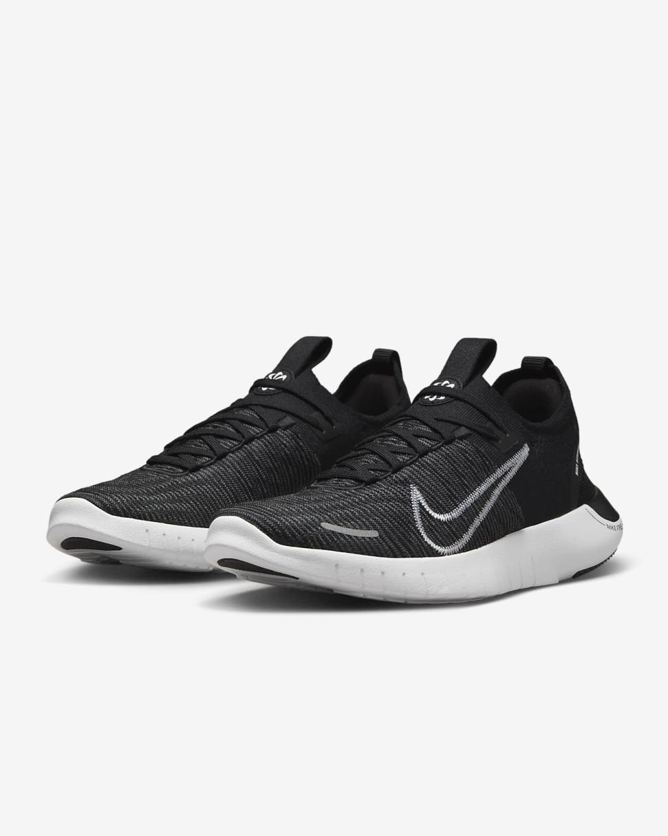 Nike Free RN NN Black/Anthracite/White | Mens Nike Running