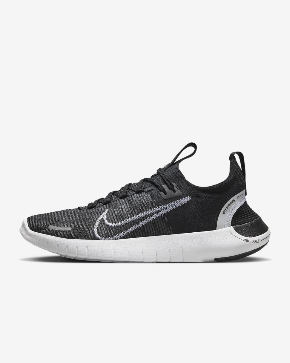 Nike Free RN NN Black/Anthracite/White | Womens Nike Running