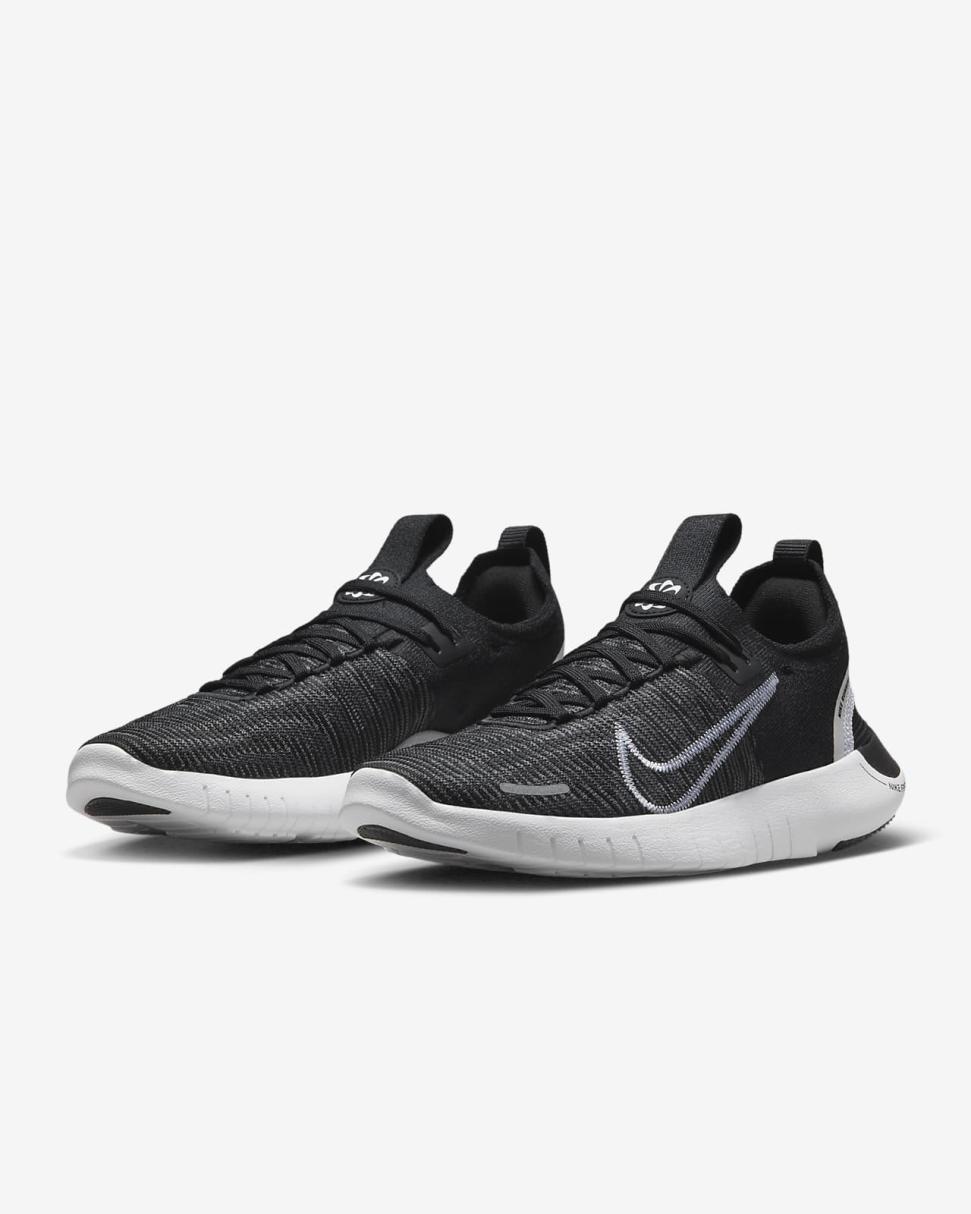 Nike Free RN NN Black/Anthracite/White | Womens Nike Running