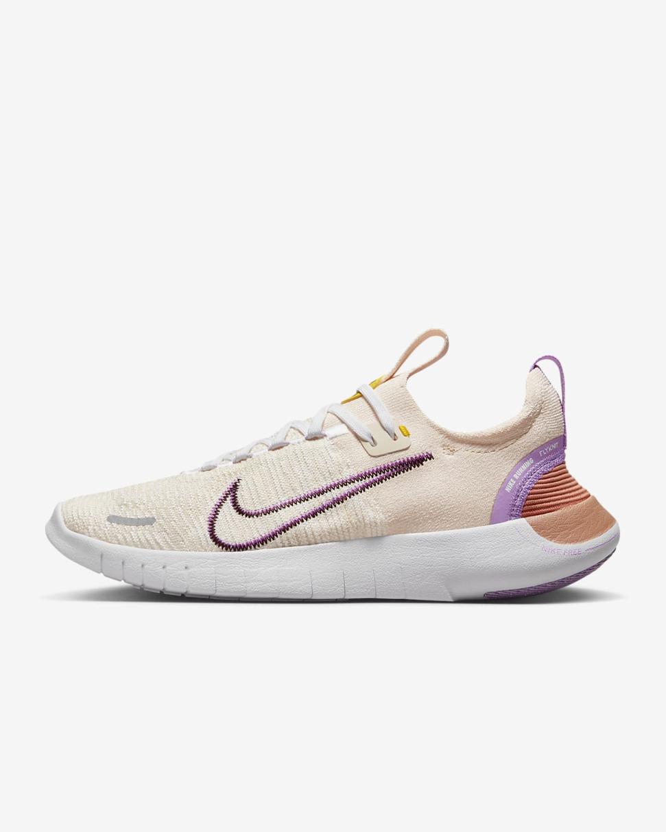 Nike Free RN NN Guava Ice/Vivid Sulfur/White/Earth | Womens Nike Running