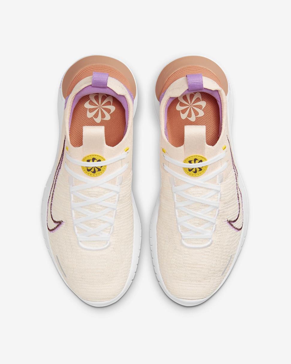 Nike Free RN NN Guava Ice/Vivid Sulfur/White/Earth | Womens Nike Running