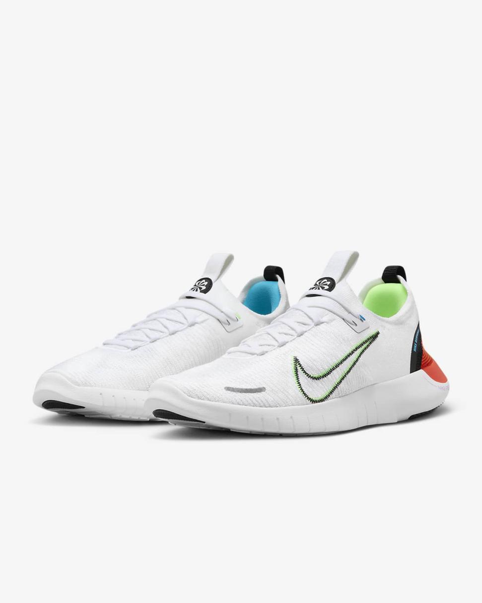 Nike Free RN NN SE White/Picante Red/Fuchsia Dream/Black | Mens Nike Running