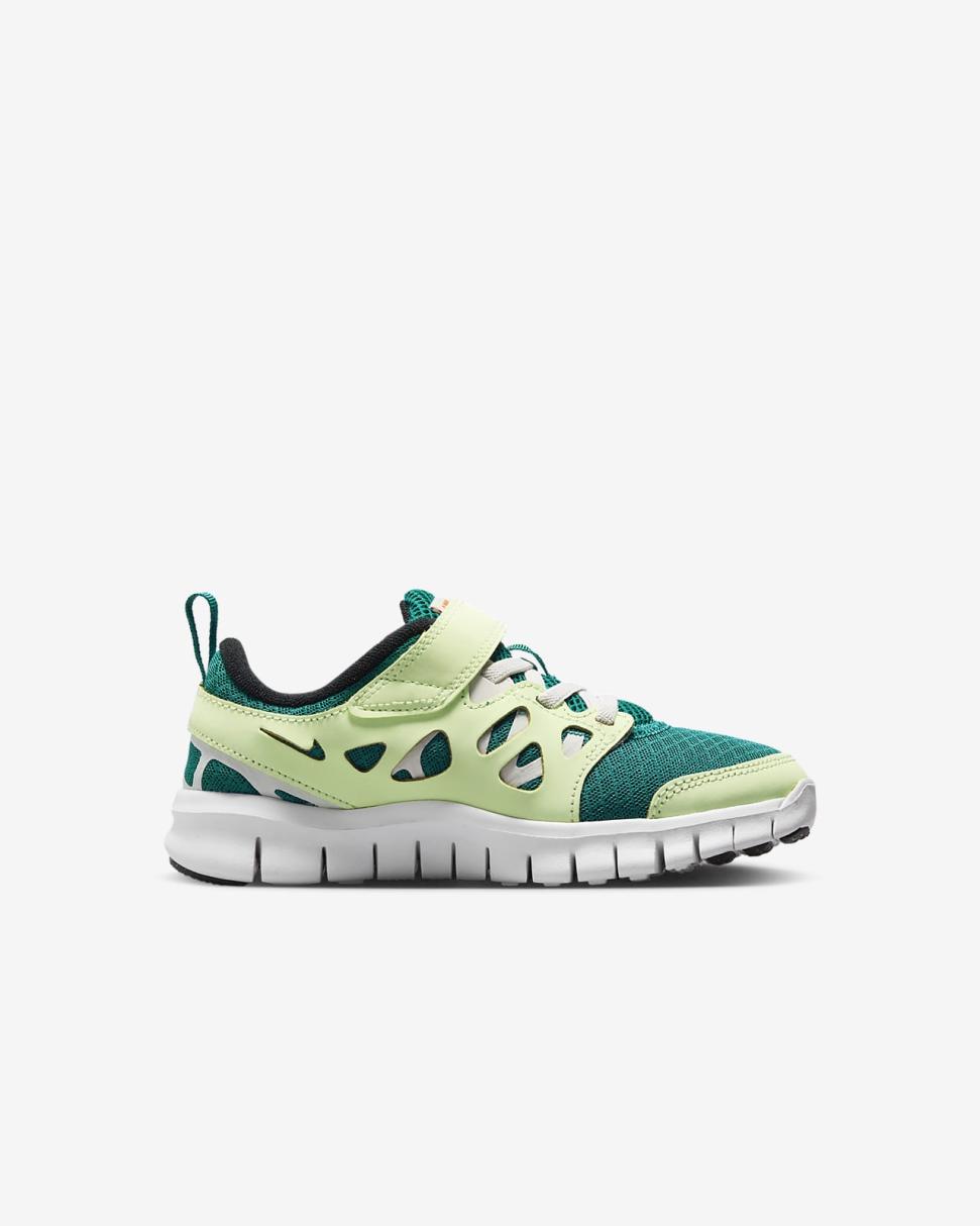 Nike Free Run 2 Bright Spruce/Barely Volt/Phantom/Black | Kids Nike Lifestyle