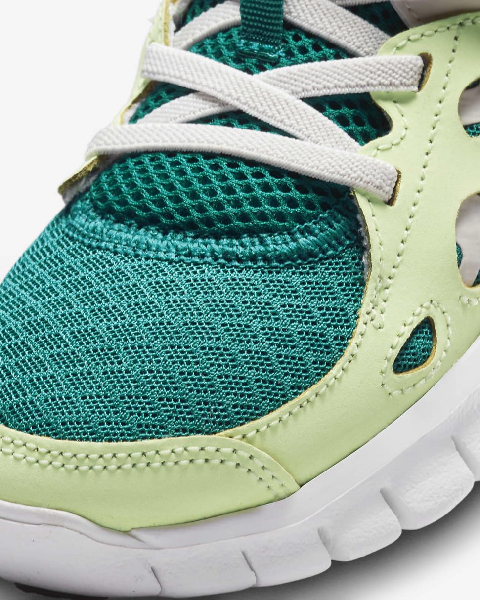 Nike Free Run 2 Bright Spruce/Barely Volt/Phantom/Black | Kids Nike Lifestyle
