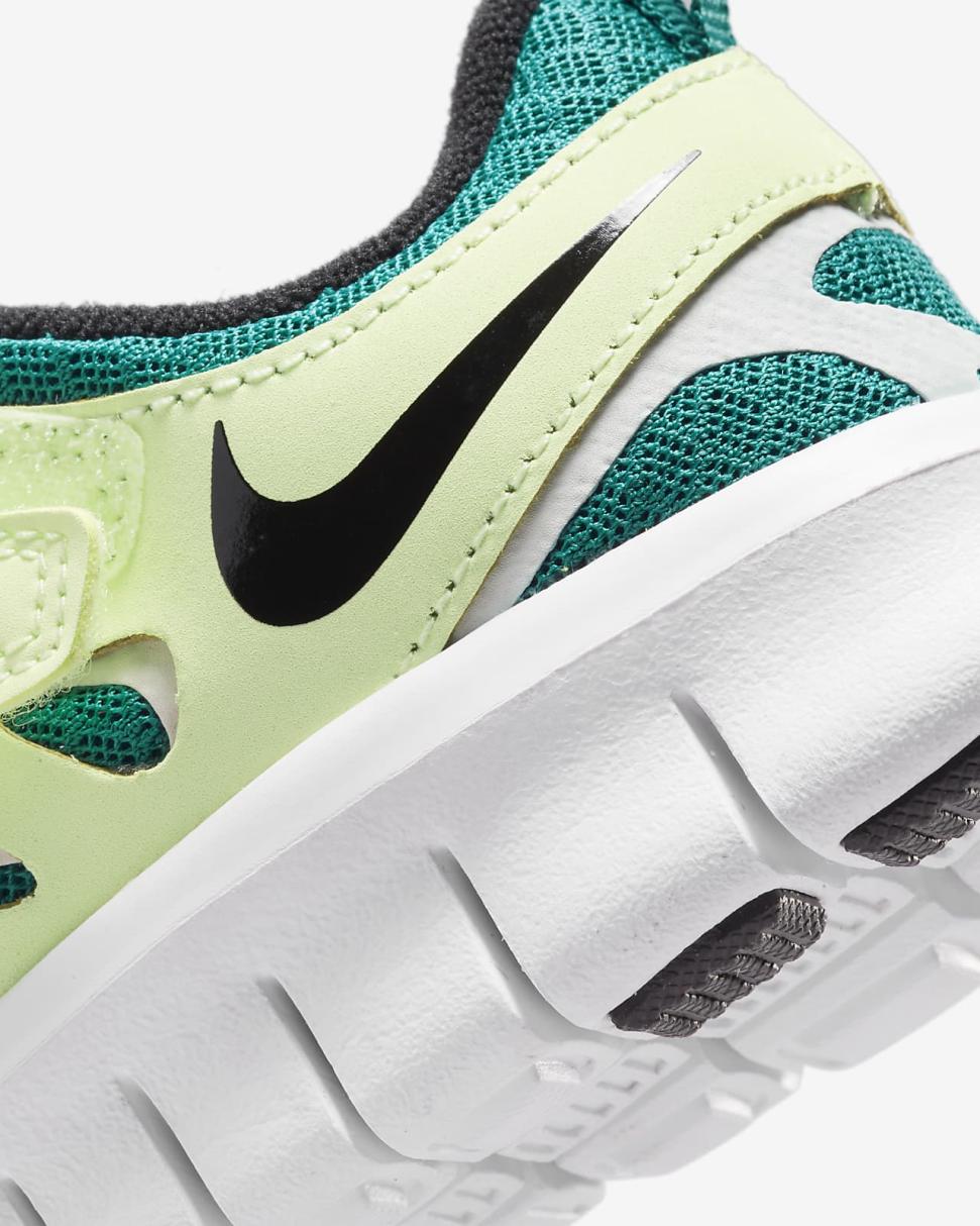 Nike Free Run 2 Bright Spruce/Barely Volt/Phantom/Black | Kids Nike Lifestyle