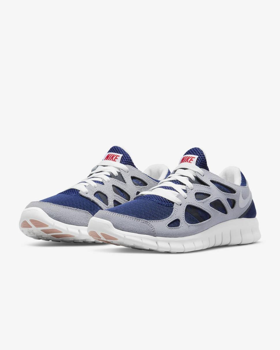 Nike Free Run 2 Midnight Navy/Black/Wolf Grey/Summit White | Mens Nike Lifestyle