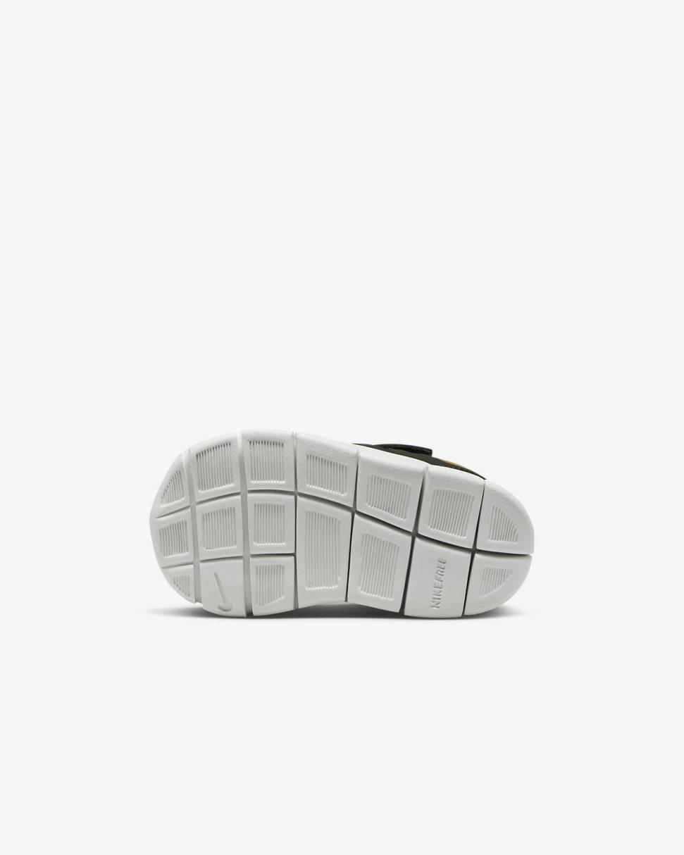 Nike Free Run 2 Oil Green/Sequoia/Wheat Gold/Monarch | Kids Nike Lifestyle