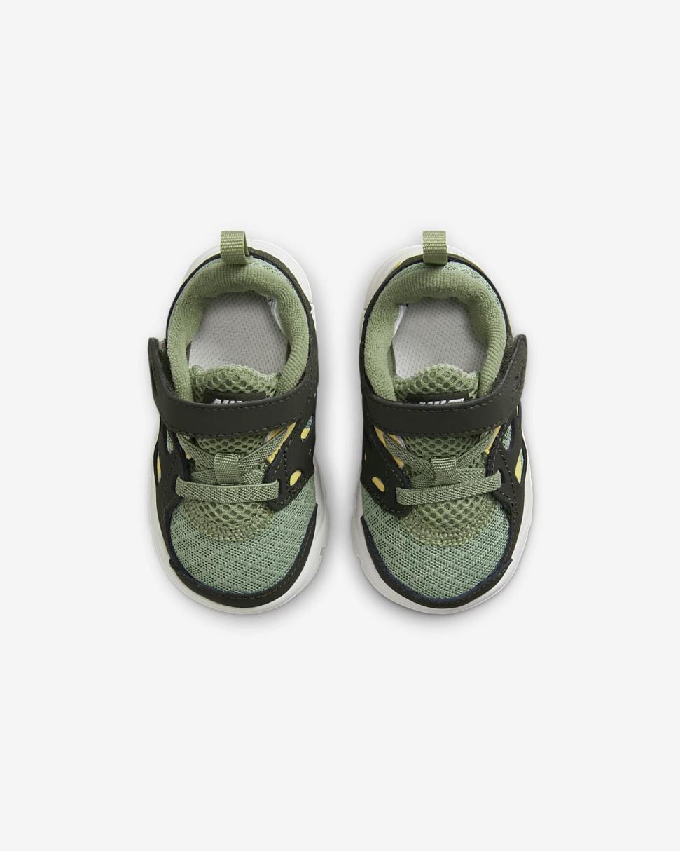 Nike Free Run 2 Oil Green/Sequoia/Wheat Gold/Monarch | Kids Nike Lifestyle