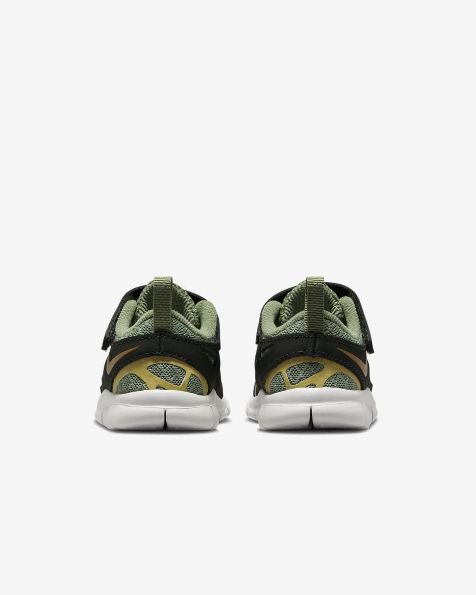 Nike Free Run 2 Oil Green/Sequoia/Wheat Gold/Monarch | Kids Nike Lifestyle