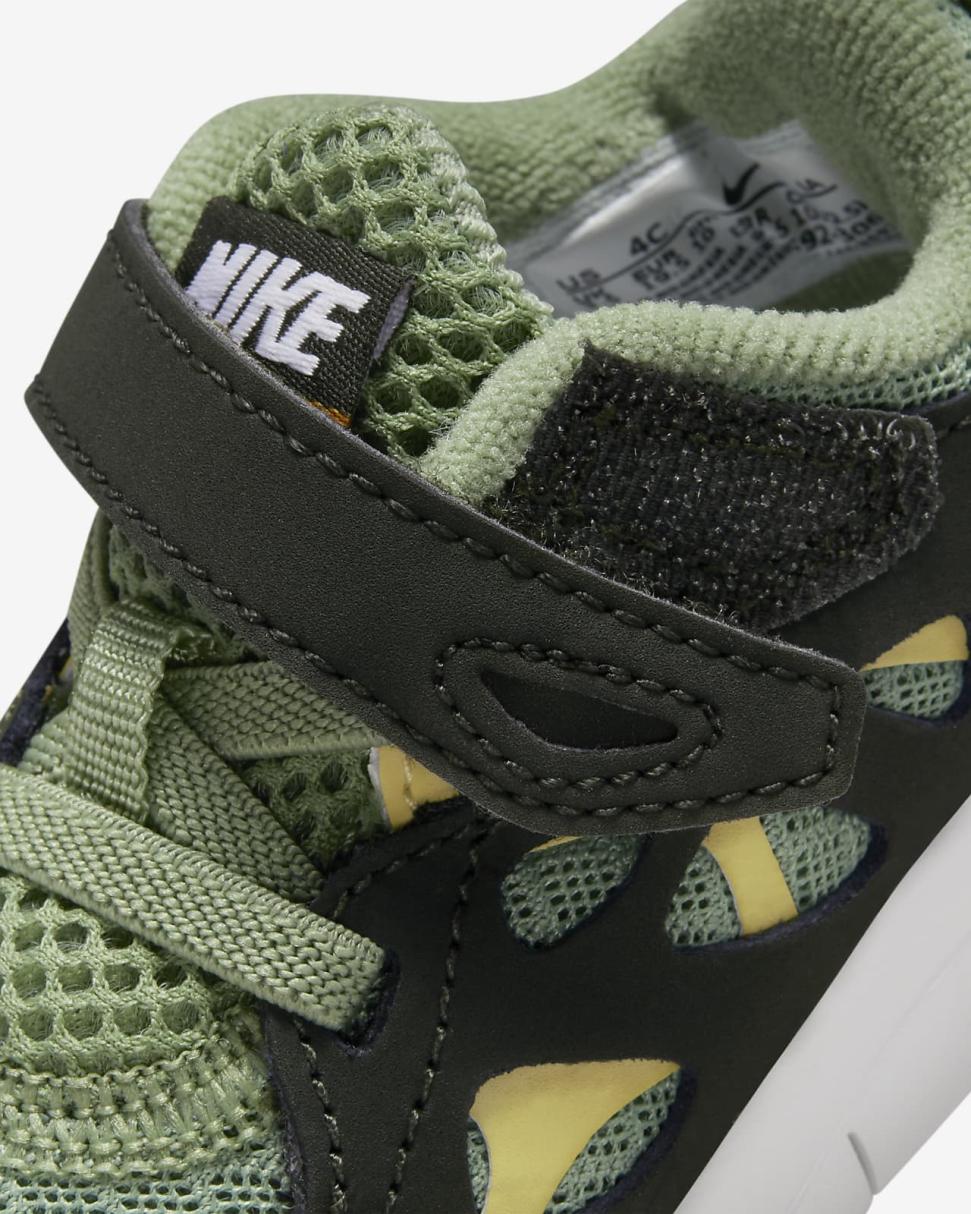 Nike Free Run 2 Oil Green/Sequoia/Wheat Gold/Monarch | Kids Nike Lifestyle