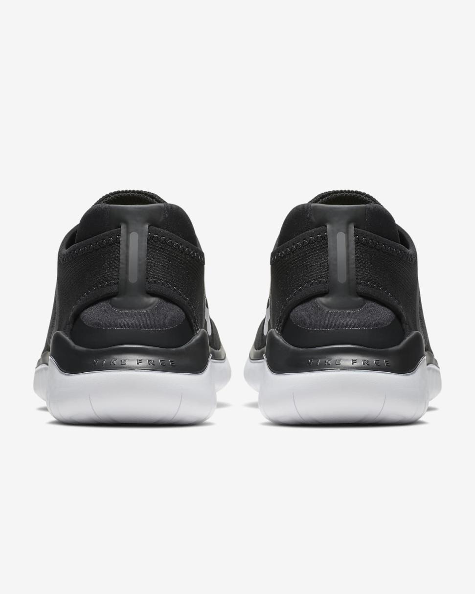 Nike Free Run 2018 Black/White | Mens Nike Running