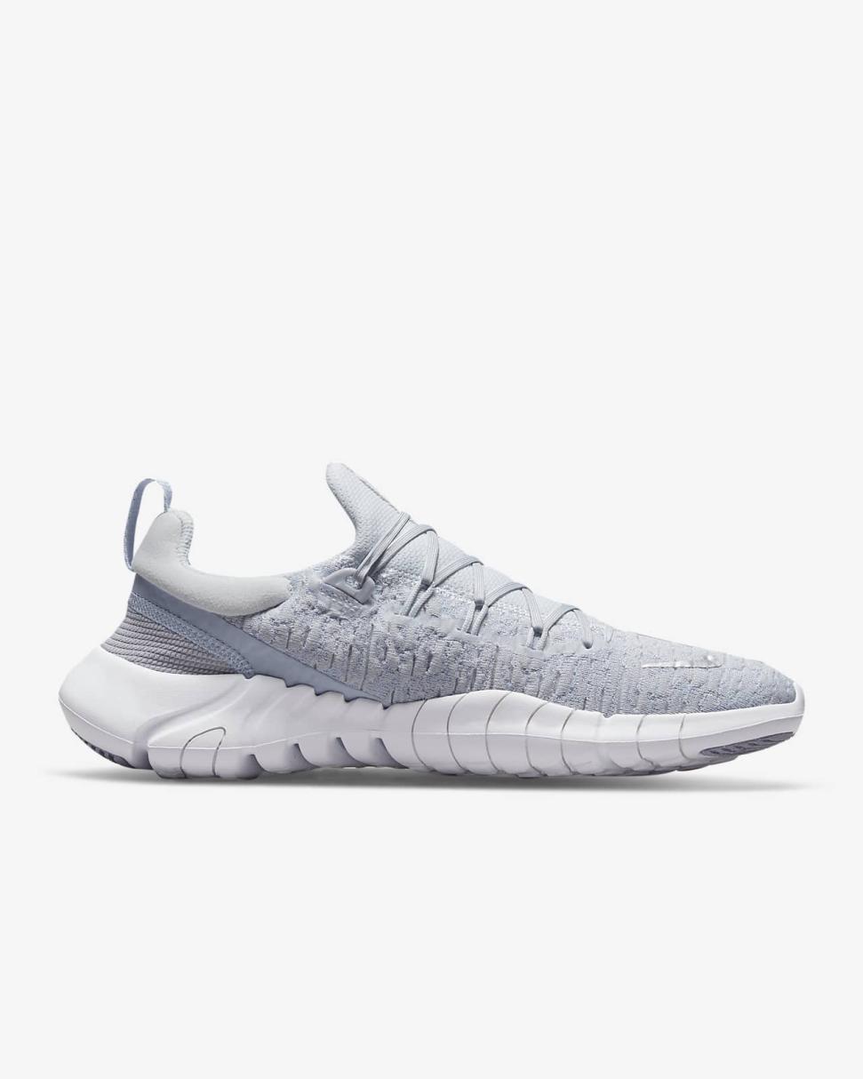 Nike Free Run 5.0 Pure Platinum/Ghost/Metallic Silver | Womens Nike First Day Kicks
