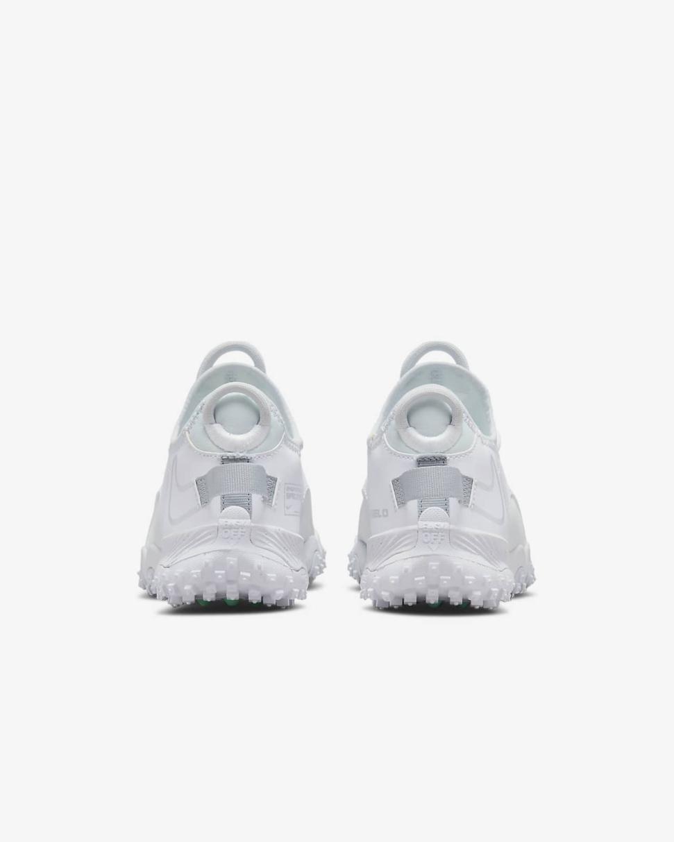 Nike Future Field White/Pure Platinum/Green Glow/Pure Platinum | Kids Nike Soccer