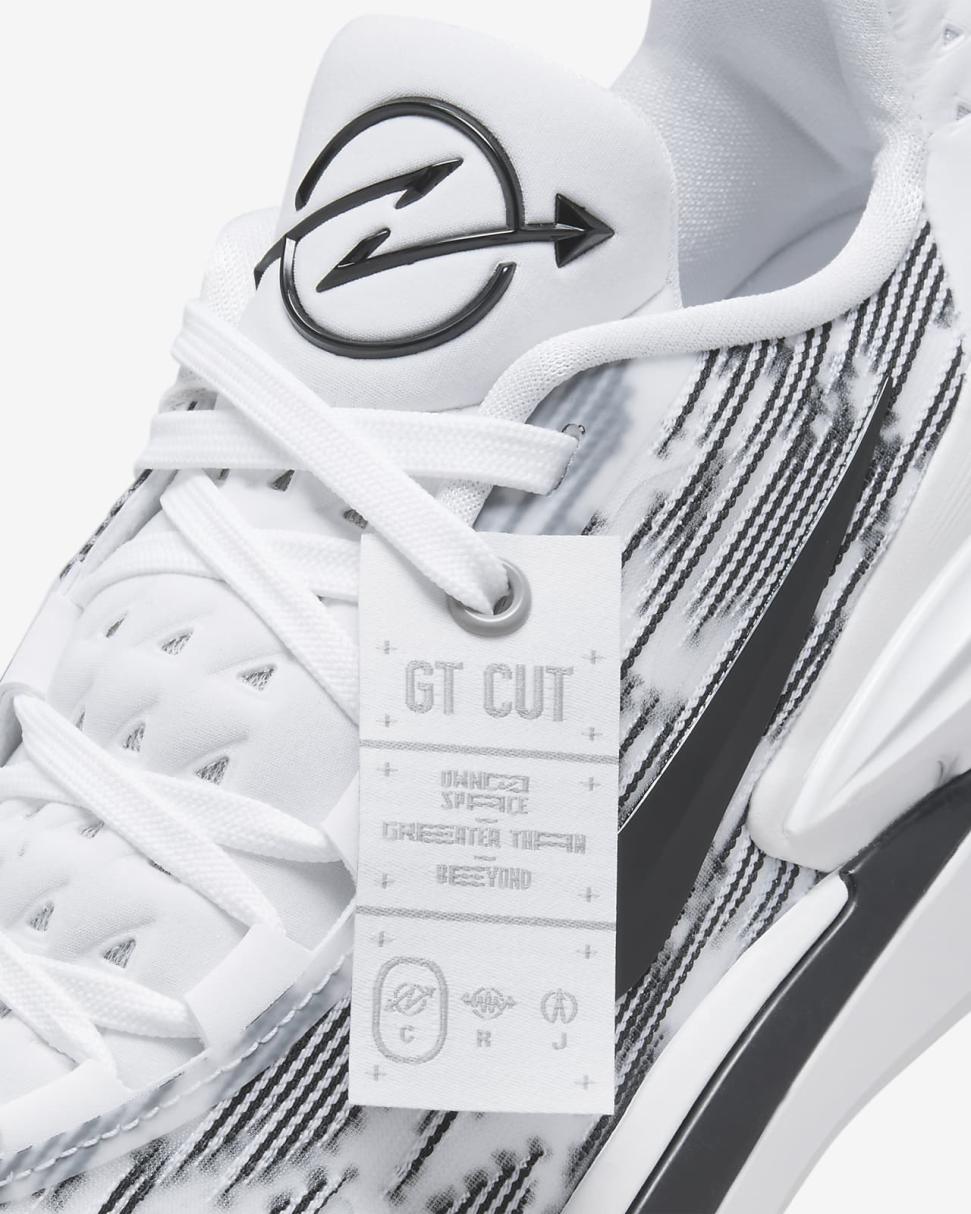 Nike G.T. Cut 2 (Team) White/Black | Mens Nike Basketball