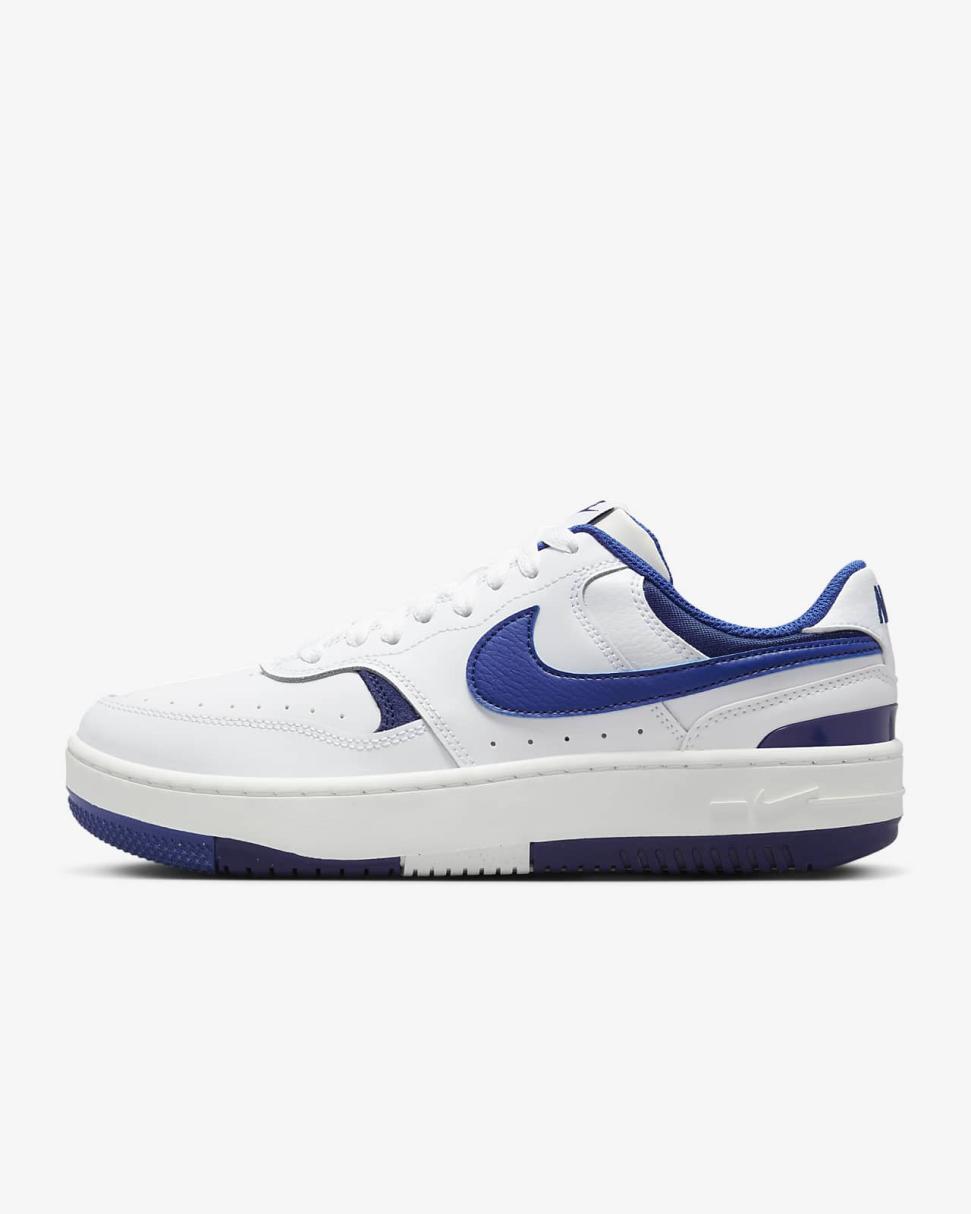 Nike Gamma Force White/Deep Royal Blue/Summit White/Game Royal | Womens Nike First Day Kicks