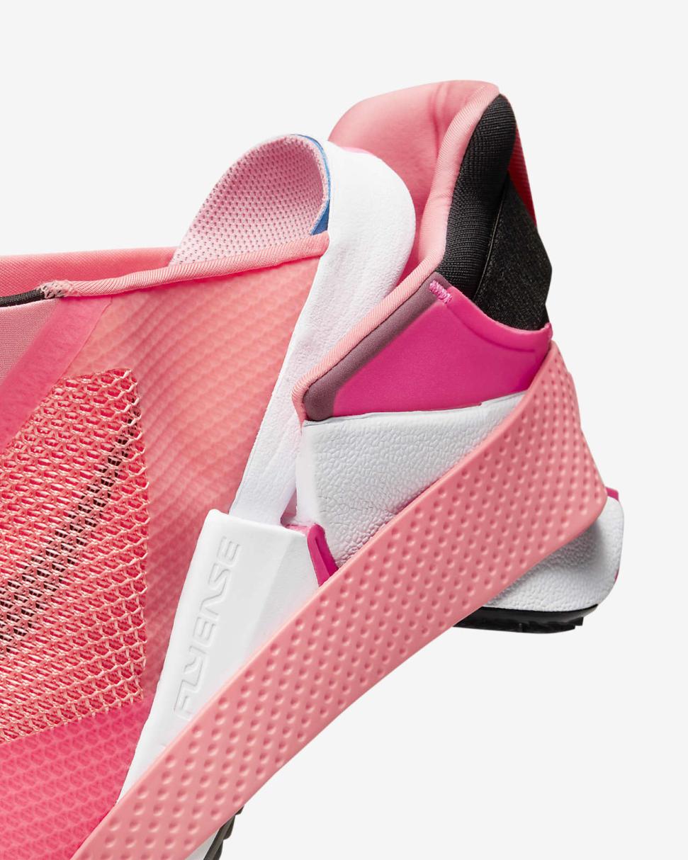 Nike Go FlyEase Pink Gaze/Hyper Pink/White/Black | Mens/Womens Nike Lifestyle