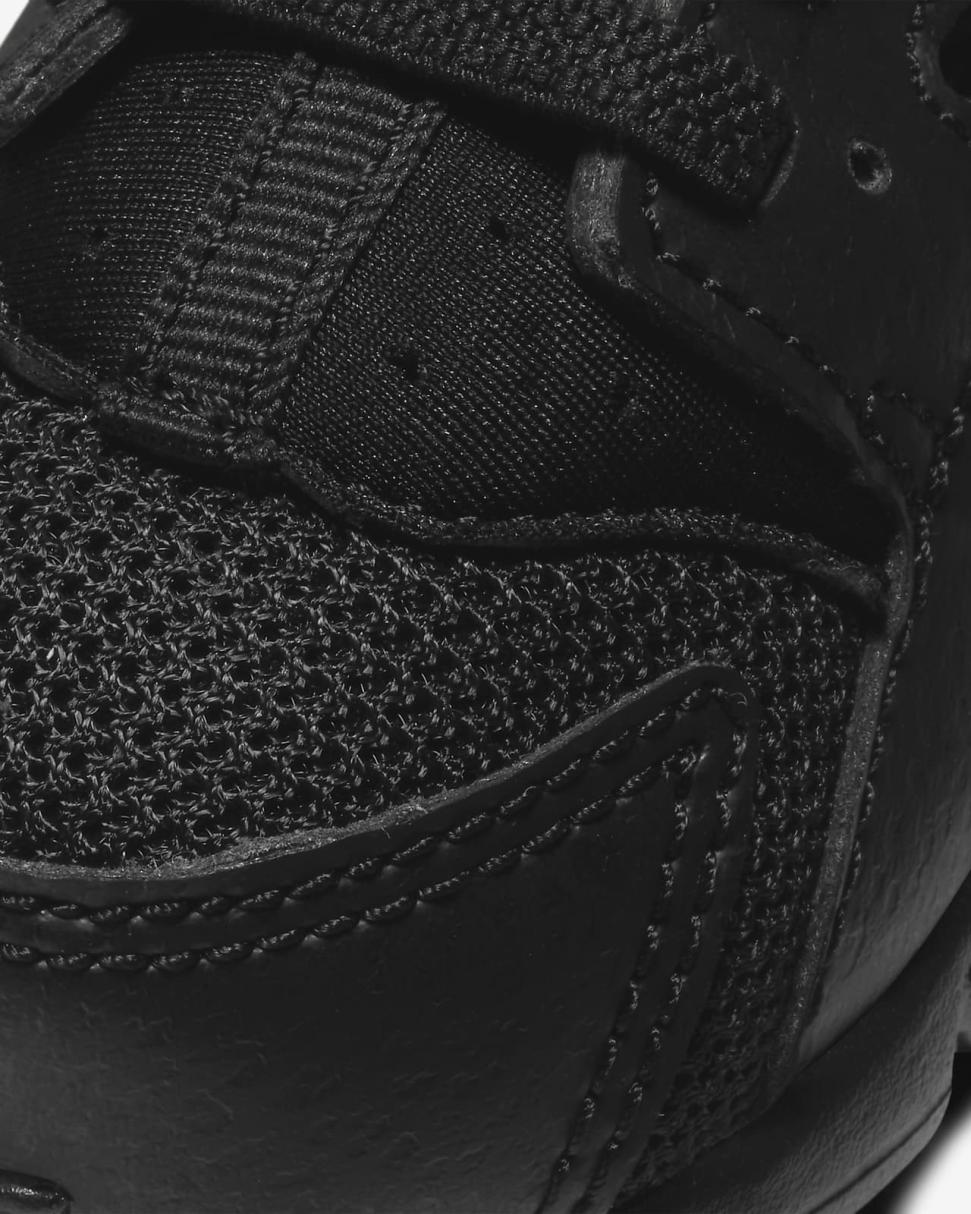Nike Huarache Run Black/Black/Black | Kids Nike Lifestyle