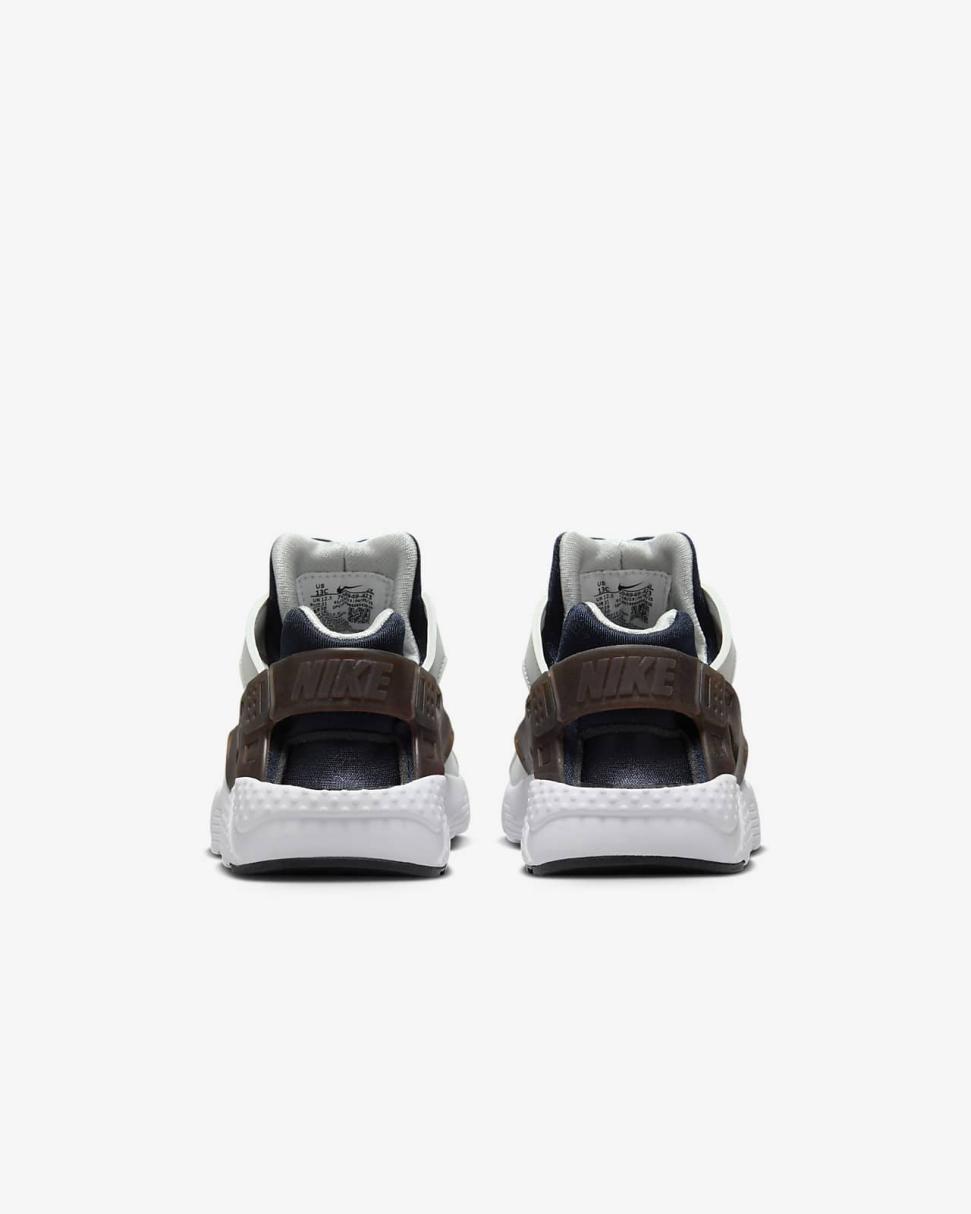 Nike Huarache Run Dark Obsidian/Photon Dust/White/Track Red | Kids Nike First Day Kicks