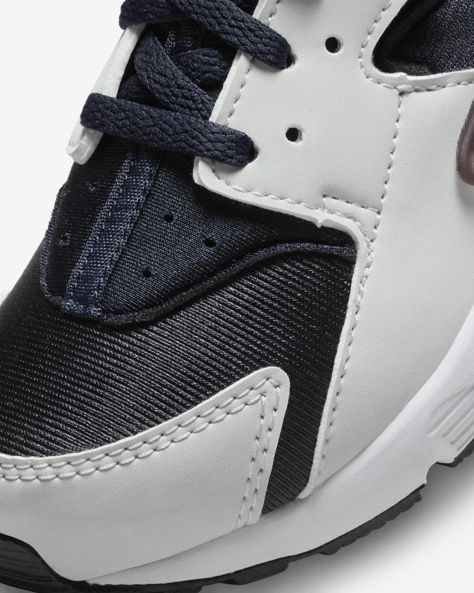 Nike Huarache Run Dark Obsidian/Photon Dust/White/Track Red | Kids Nike First Day Kicks