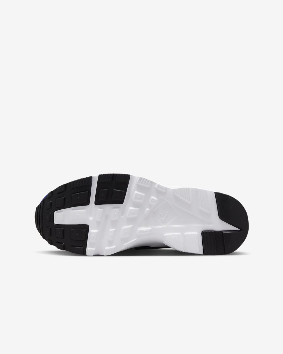 Nike Huarache Run Hyper Royal/Safety Orange/Black/Yellow Ochre | Kids Nike First Day Kicks